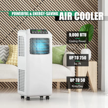 Load image into Gallery viewer, 9000BTU Portable Air Conditioner, 3-In-1 Floor AC Unit W/Dehumidifier Modes, Easycool Quiet AC Unit
