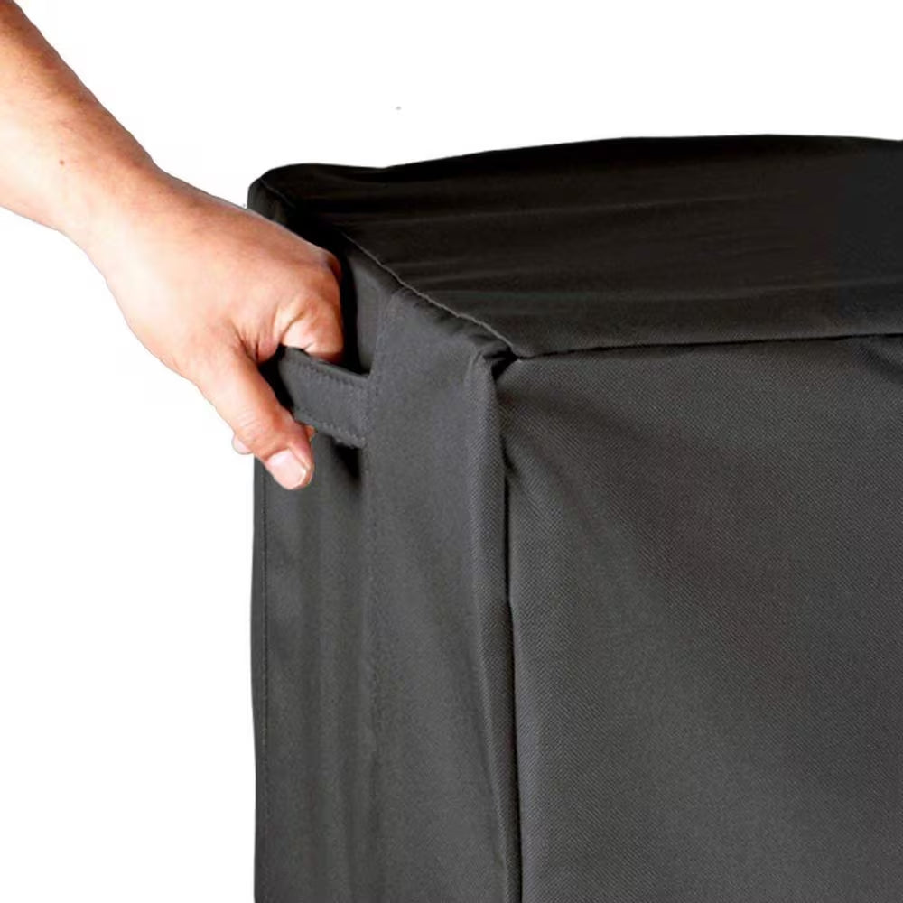 Black Air Condition Weatherproof Heavy-Duty Protector Cover