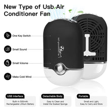 Load image into Gallery viewer, Eyelash Fan,Rechargeable Handheld Mini Fan Lash Dryer with Built in Sponge,Perfect for Eyelash Extension Application
