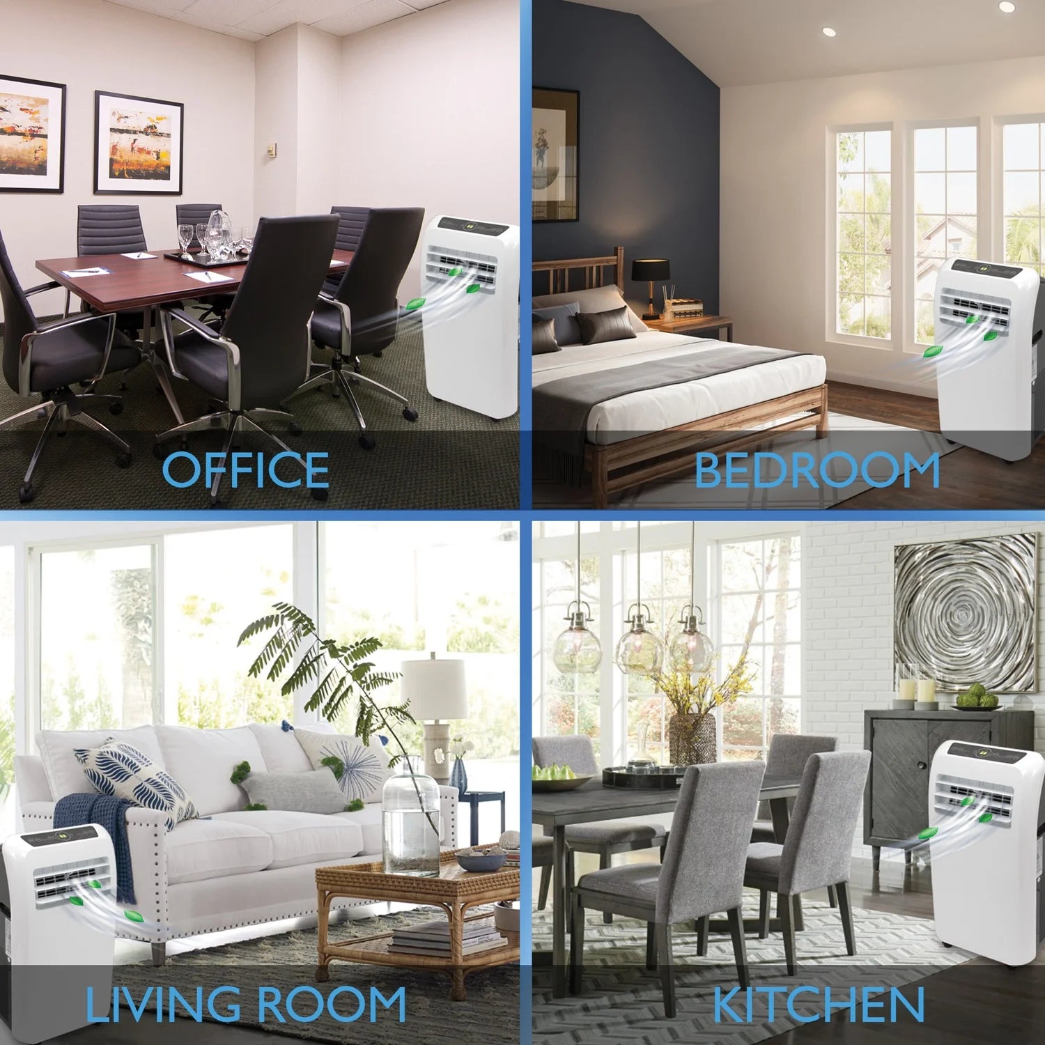 SLACHT108 Portable Room Air Conditioner and Heater (10,000 BTU)