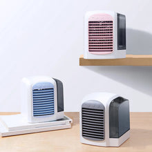 Load image into Gallery viewer, Water-Cooled Air Conditioner Air Cooling Machine Humidifier Mini Air Conditioner 380Ml Tank Portable Air Chiller for Home Office
