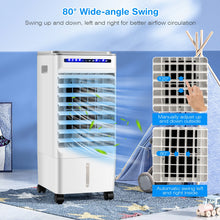 Load image into Gallery viewer, 3-In-1 Evaporative Air Cooler Portable Air Cooling Fan W/ Fan &amp; Humidifier
