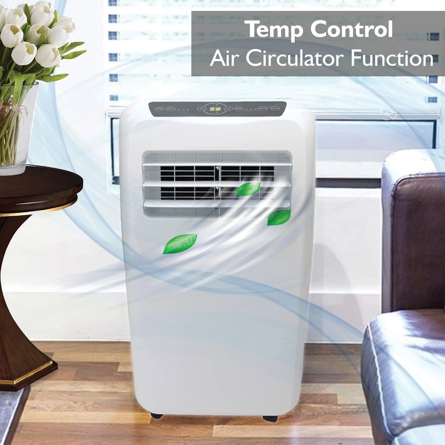 SLACHT108 Portable Room Air Conditioner and Heater (10,000 BTU)