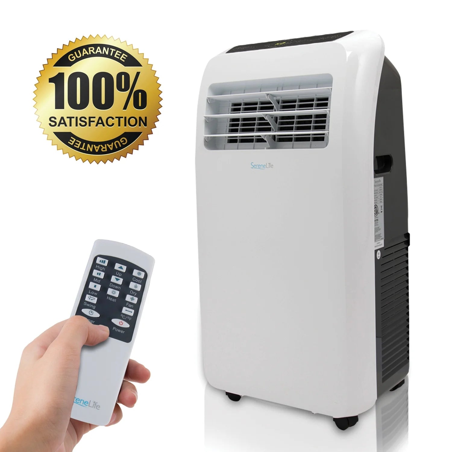 SLACHT108 Portable Room Air Conditioner and Heater (10,000 BTU)