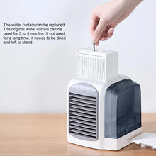 Load image into Gallery viewer, Water-Cooled Air Conditioner Air Cooling Machine Humidifier Mini Air Conditioner 380Ml Tank Portable Air Chiller for Home Office

