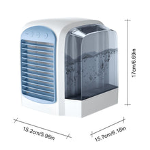 Load image into Gallery viewer, Water-Cooled Air Conditioner Air Cooling Machine Humidifier Mini Air Conditioner 380Ml Tank Portable Air Chiller for Home Office
