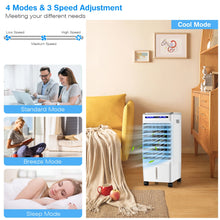 Load image into Gallery viewer, 3-In-1 Evaporative Air Cooler Portable Air Cooling Fan W/ Fan &amp; Humidifier
