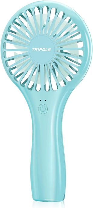 Mini Handheld Fan Battery Operated Small Personal Portable Fans Speed Adjustable USB Rechargeable Fans Cute Design Powerful Eyelash Fan for Stylish Kids Girls Women Men Indoor Outdoor Travel